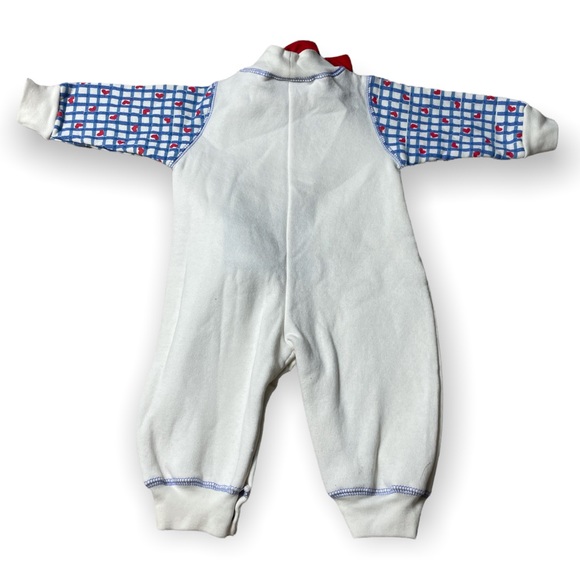 Vintage City Kids NWOT Sweatshirt One Piece Cat Kitchen Unique Embroidered 6/9 M - Picture 2 of 9